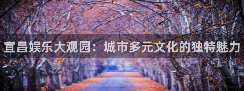 新城平台app下载安装：宜昌娱乐大观园：城市多元文化的独特魅力
